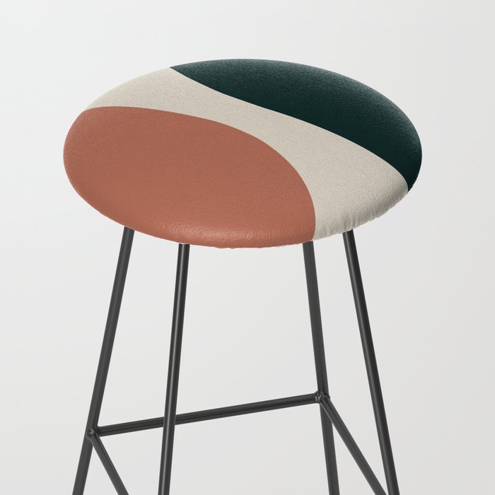 Modern Minimal Arch Abstract LXXXII Stool Gallery Image 2