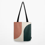 Modern Minimal Arch Abstract LXXXII Tote Bag Gallery Image 2
