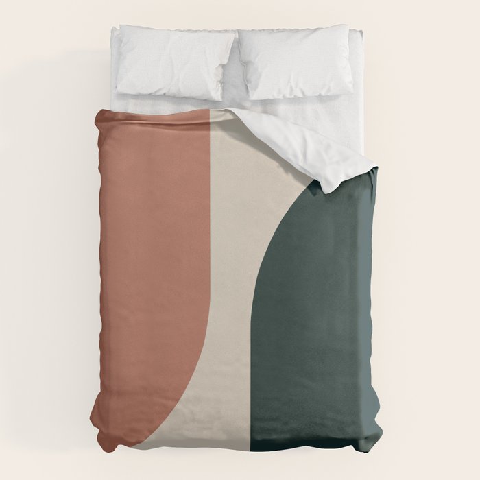 Modern Minimal Arch Abstract LXXXII Duvet Cover Gallery Image 6