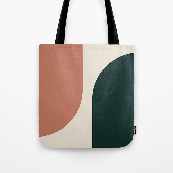 Modern Minimal Arch Abstract LXXXII Tote Bag Gallery Image 1