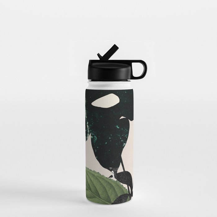 minimal collage/ Flower  Water Bottle Gallery Image 1