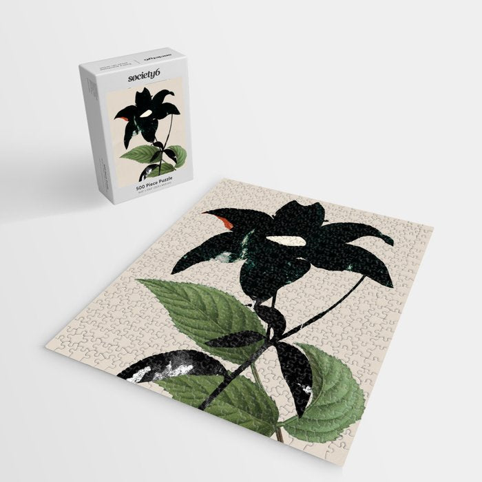 minimal collage/ Flower  Jigsaw Puzzle Gallery Image 2