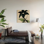 minimal collage/ Flower  Wood Wall Art Gallery Image 2