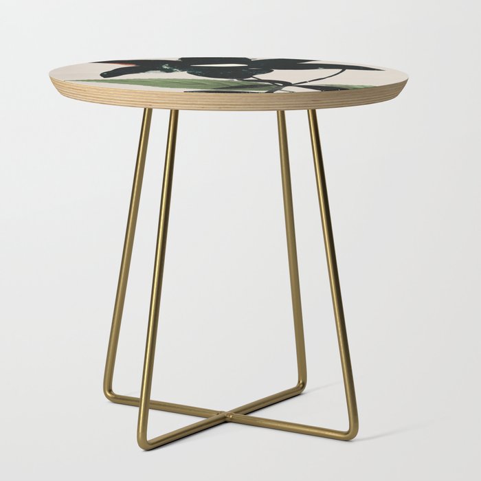 minimal collage/ Flower  Side Table Gallery Image 1