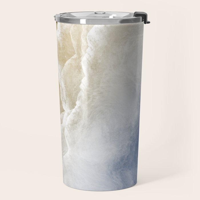 Surfer On The Beach From Above  Travel Mug Gallery Image 2