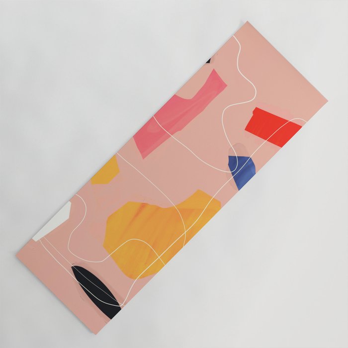 Minimal Abstract Shapes 90 Yoga Mat Gallery Image 1