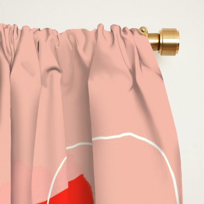 Minimal Abstract Shapes 90 Window Curtain Gallery Image 2