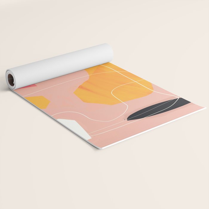 Minimal Abstract Shapes 90 Yoga Mat Gallery Image 2