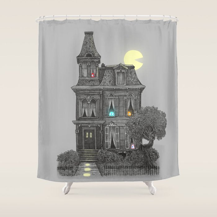 Haunted by the 80's Shower Curtain Gallery Image 1