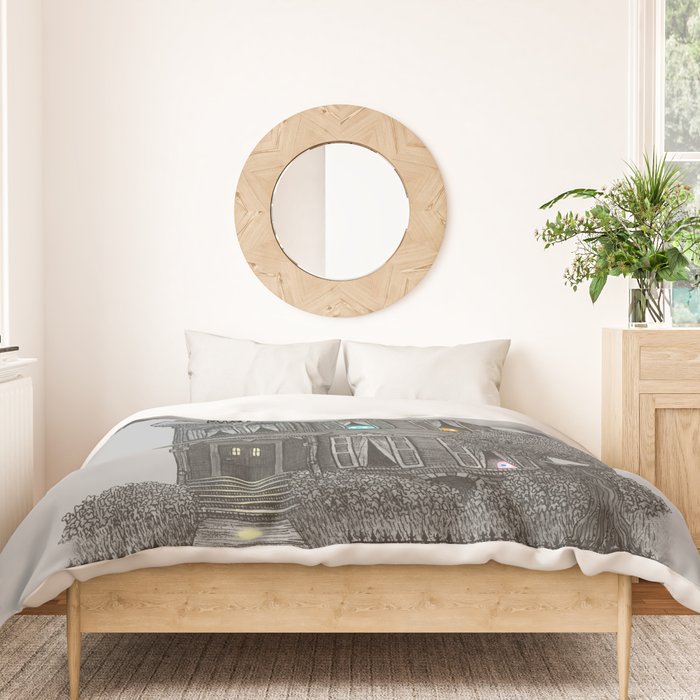Haunted by the 80's Duvet Cover Gallery Image 3