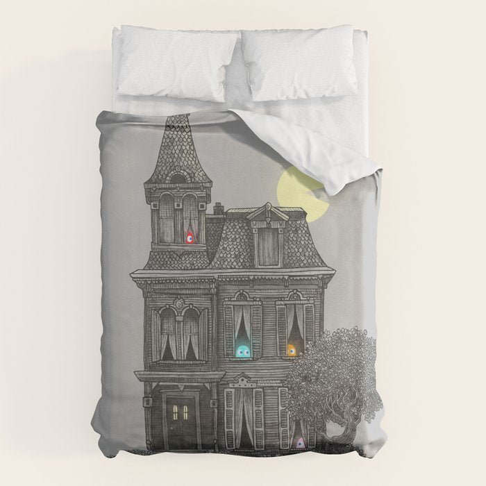 Haunted by the 80's Duvet Cover Gallery Image 1