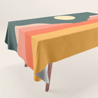 Geometric Landscape 14 Tablecloth Gallery Image 1