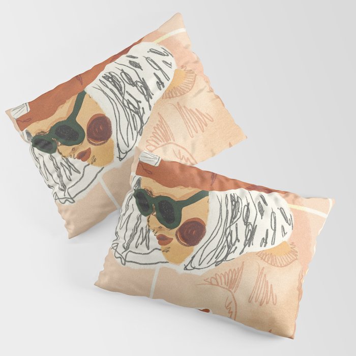 Girl Who Loves Baseball Pillow Sham Gallery Image 3