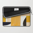 Yellow Abstract Collage Laptop Sleeve Gallery Image 2