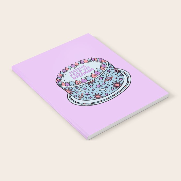 Aquarius Cake Notebook Gallery Image 1
