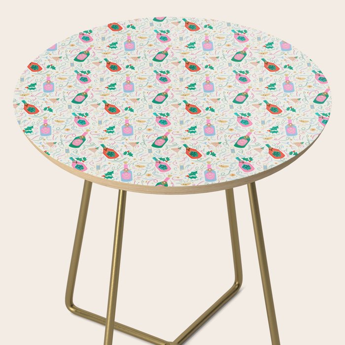 Festive holiday drinks illustration Side Table Gallery Image 2