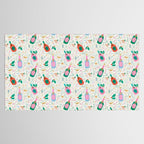 Festive holiday drinks illustration Tablecloth Gallery Image 2
