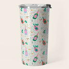 Festive holiday drinks illustration Travel Mug Gallery Image 2