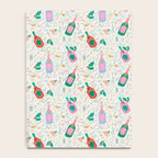 Festive holiday drinks illustration Notebook Gallery Image 4