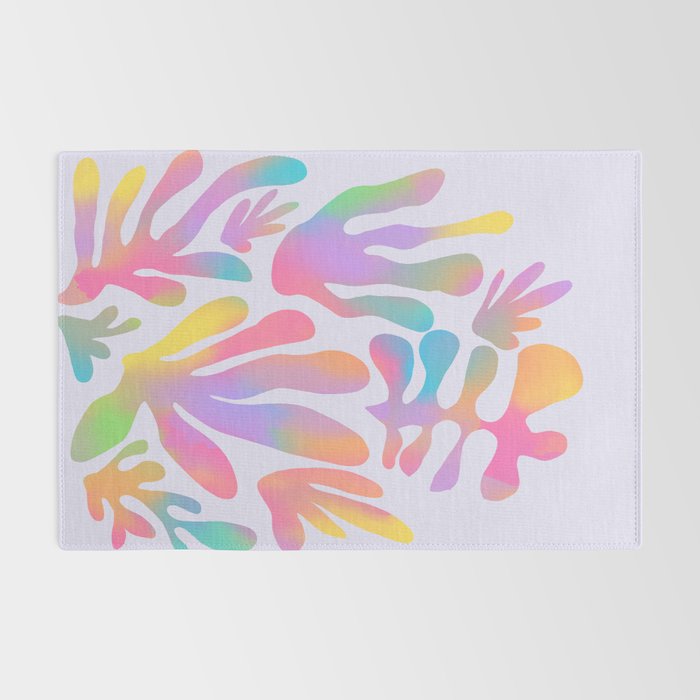 Matisse colorful pastel cutouts Rug Gallery Image 2