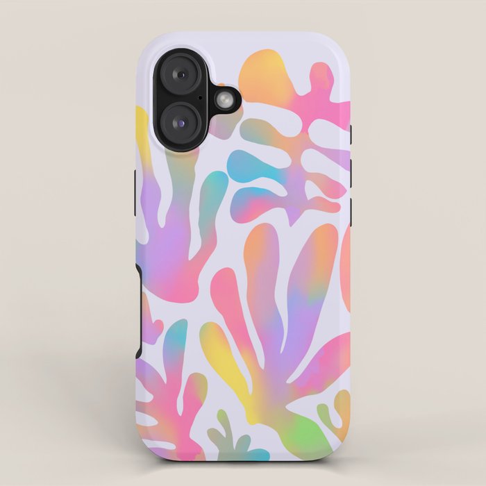 Matisse colorful pastel cutouts iPhone Case Gallery Image 1