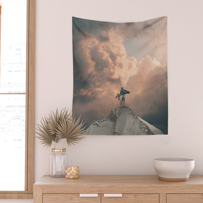 Lone Wayfarer Wall Tapestry Gallery Image 2