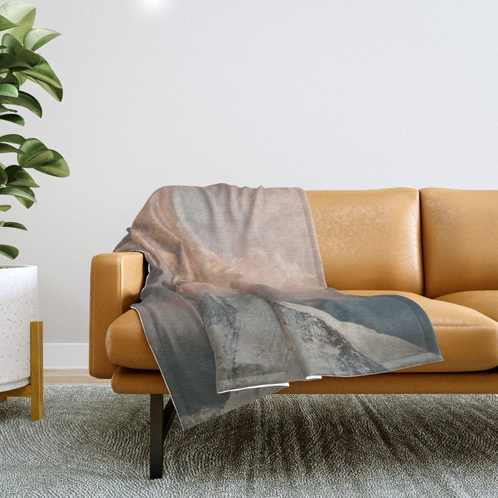 Lone Wayfarer Throw Blanket Gallery Image 1