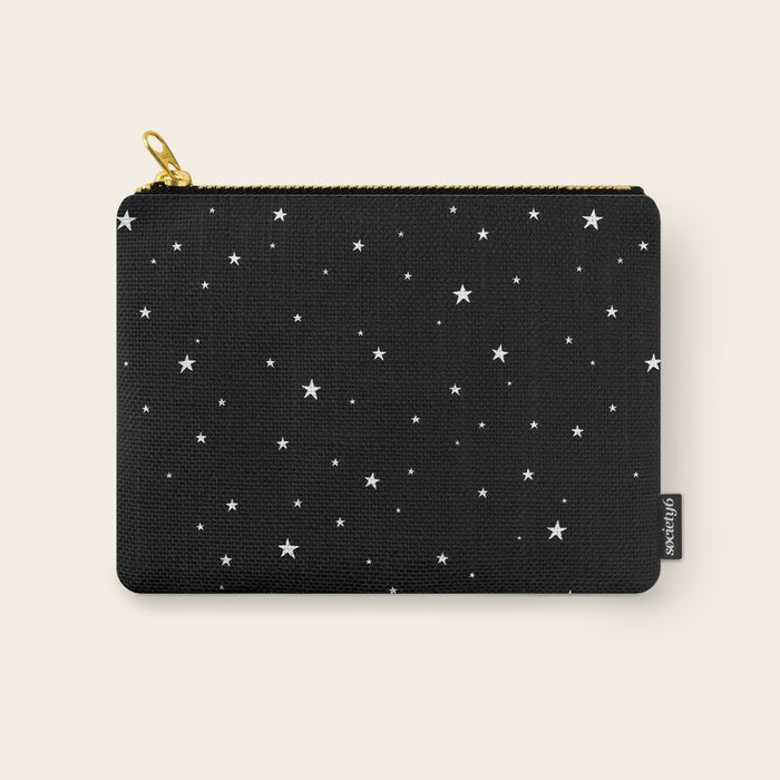 Tiny Stars Dark Carry All Pouch Gallery Image 1