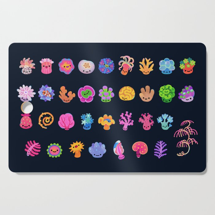 Coral (Anthozoa) Cutting Board Gallery Image 1