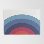 Retro Sunset Wave Vibes Rug Gallery Image 2
