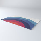 Retro Sunset Wave Vibes Rug Gallery Image 3