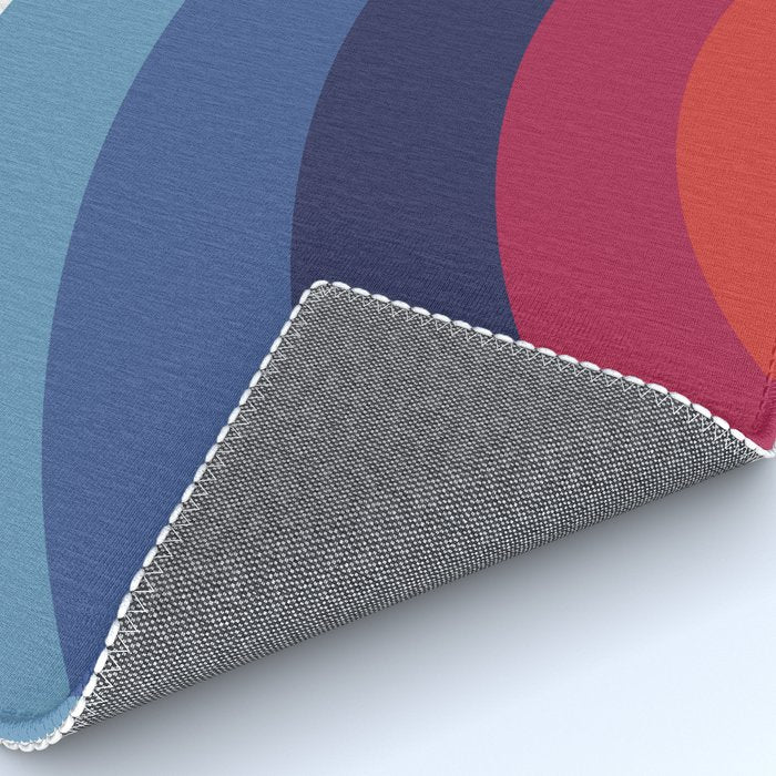 Retro Sunset Wave Vibes Rug Gallery Image 4