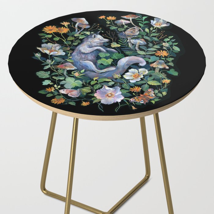 White Fox Garden Side Table Gallery Image 2