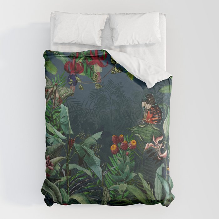 Midnight rainforest I Duvet Cover Gallery Image 1