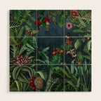 Midnight rainforest I Wood Wall Art Gallery Image 1