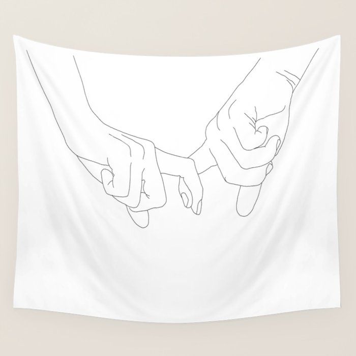 Pinky Swear, Wall Tapestry Gallery Image 1