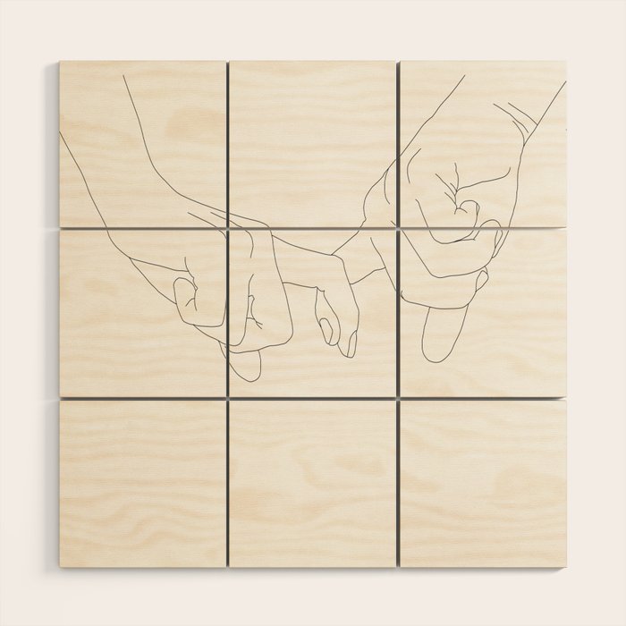 Pinky Swear, Wood Wall Art Gallery Image 1