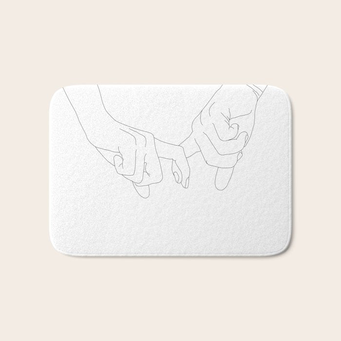 Pinky Swear, Bath Mat Gallery Image 1