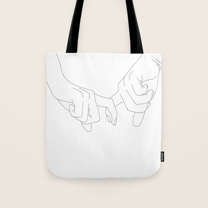 Pinky Swear, Tote Bag Gallery Image 1