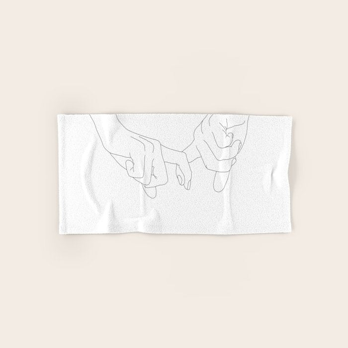 Pinky Swear, Towels Gallery Image 1