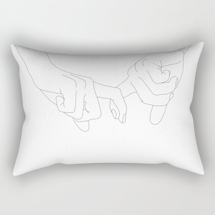 Pinky Swear, Rectangular Pillow Gallery Image 2
