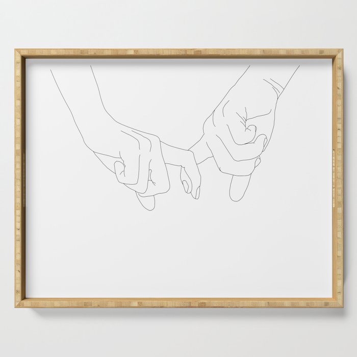 Pinky Swear, Serving Tray Gallery Image 1