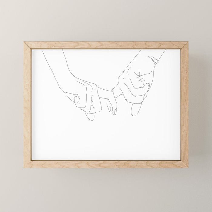 Pinky Swear, Mini Art Print Gallery Image 1
