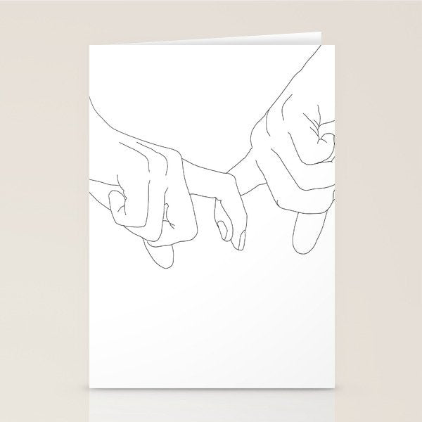 Pinky Swear, Stationery Card Gallery Image 2