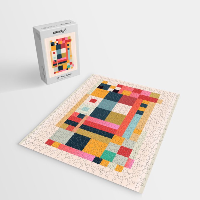 Geometric Abstraction 216 Jigsaw Puzzle Gallery Image 2