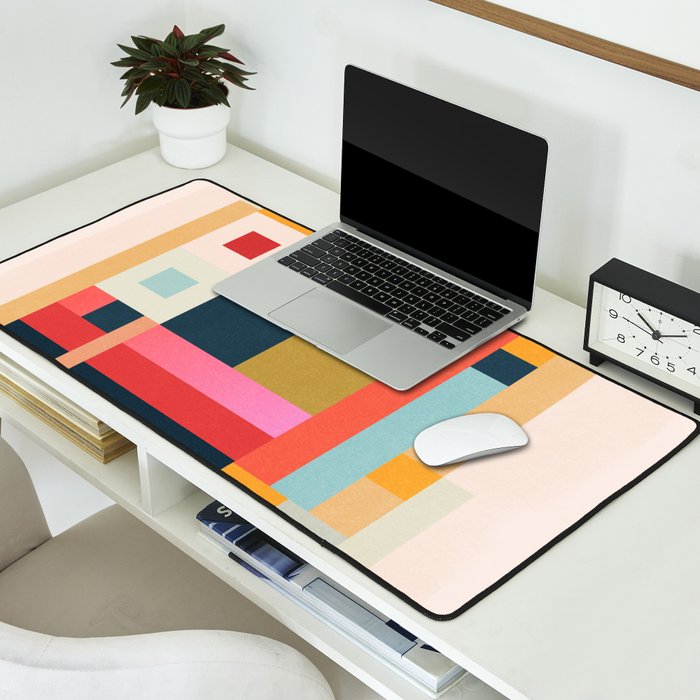 Geometric Abstraction 216 Desk Mat Gallery Image 2
