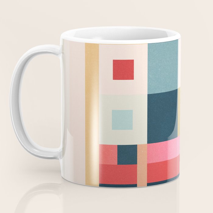 Geometric Abstraction 216 Coffee Mug Gallery Image 3