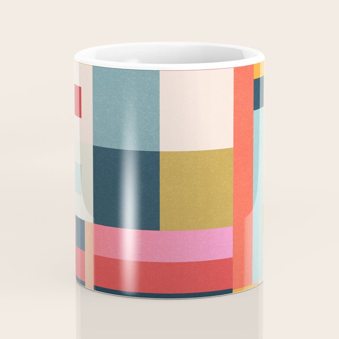 Geometric Abstraction 216 Coffee Mug Gallery Image 4