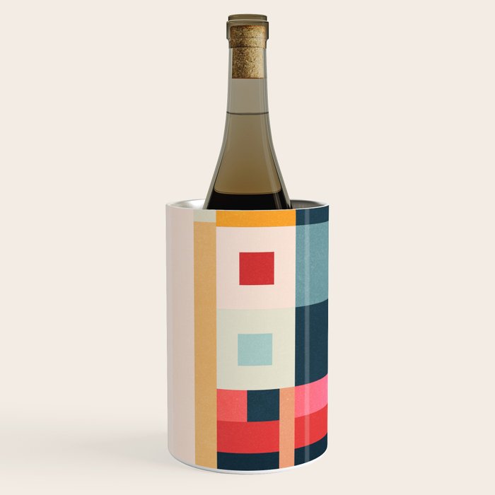 Geometric Abstraction 216 Wine Chiller Gallery Image 2