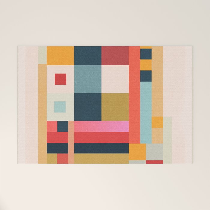 Geometric Abstraction 216 Welcome Mat Gallery Image 1